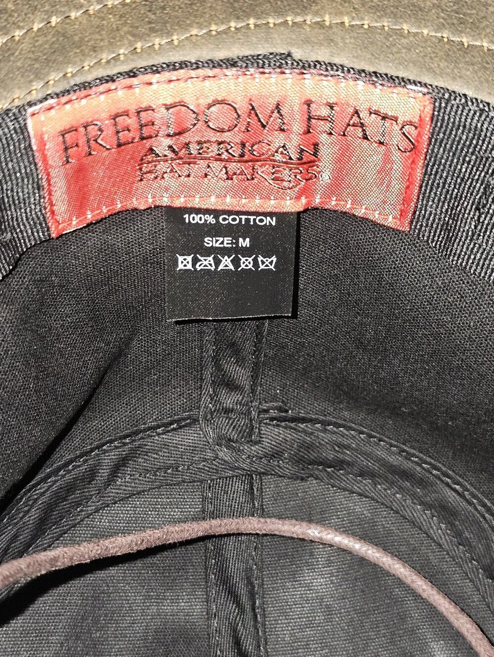 Irwin Brown Western Weathered Outback Hat by American Hat Makers Med 7-1/8